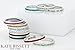 Kate Bissett Stylish Birthstone Crystal Stackables Eternity Bands