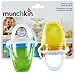 Munchkin Deluxe Fresh Food Feeder, Yellow/Green, 2 Count