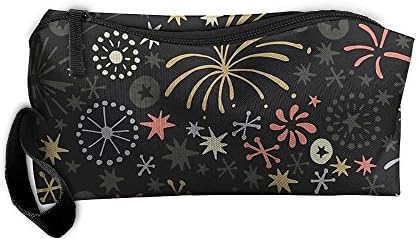 NCJSU Firework Art Cute Clutch Storage Bag Make Up Bag Medecine Bag For Home