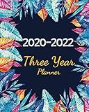 2020-2022 Three Year Planner: Watercolor Leaves Cover, Monthly Schedule Organizer, 36 Months Calenda by Joni Stallworth