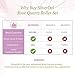 Anti Aging Facial Massage Therapy Kit – 3pc Genuine Pink Rose Quartz Dual Sided Face Roller Facial Massager Tool Set with Silicone Cleansing Brush & Pouch by SilverDel