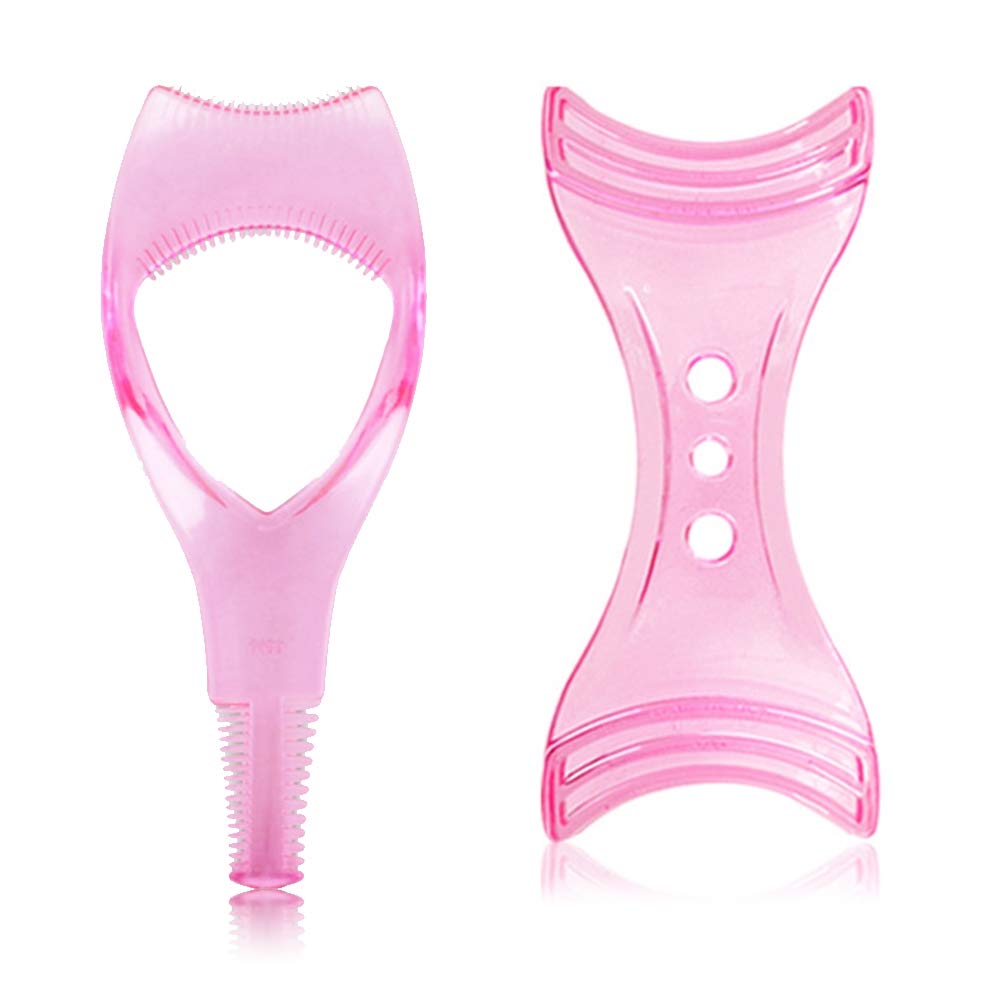 Kikier Ladies Eyeliner Template Mould, 3 in 1 Womens Eyeliner Mold Shaper Makeup Tool Smooth Eyelash Auxiliary Tool Eyelash Tool