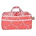 Trend Lab Shell Storage Caddy, Coral/White