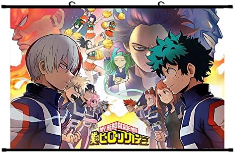 Mikucos My Hero Academia Wall Scroll painting Poster 4060cm