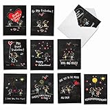 The Best Card Company - 10 Boxed Valentine Note