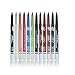 obmwang 12pcs Multicolor Eyeshadow Pencil, Eyeliner Pen Lip Liner Eye Pencil