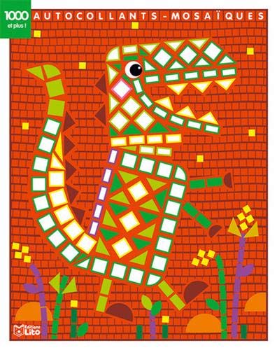 Autocollants-Mosaïques Le dinosaure by 