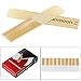 ammoon 10-pack Pieces Strength 2.5 Bamboo Reeds for Eb Alto Saxophone Sax Accessories