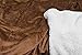 KritterWorld Pet Microplush Sherpa Snuggle Blanket, 50-Inch-by-60-Inch Brown