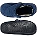 Benefit Wear Men's Edema Bootie Slipper for Swollen Feet with Anti-Skid Sole (XL(11-12))