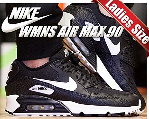 Amazon ナイキ ウィメンズ エアマックス 90 Wmns Air Max 90 Black Summit White Black スニーカー レディース ブラック 並行輸入品 Nike ナイキ スニーカー