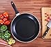 Induction Bottom Aluminum Nonstick Frying-Pan Grey Fry Pan - 11 inches Dishwasher Safe Cookware - by Utopia Kitchen (1)