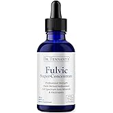 Dr. Tennant's Fulvic Super-Concentrate Liquid | Enhances Cellular Energy & Detoxification | Provides Essential Trace Minerals | 120-Day Supply