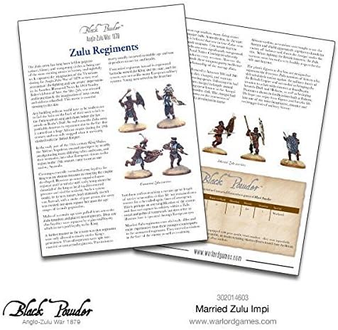 Married Zulu Impi: 28mm Scale Plastic Miniatures for Black Powder by Warlord Games - Image 5