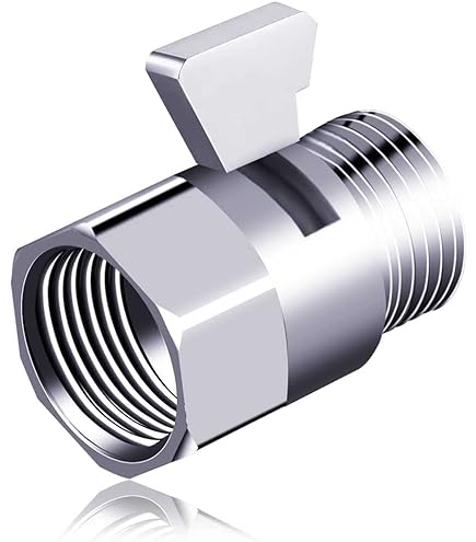 Válvula De Cierre Válvula De Cabezal De Ducha De Latón Con Palanca De Manija G1 / 2in Válvula De Control De Flujo De Agua Regulador De Flujo Para Cabezal De Ducha De - View #8