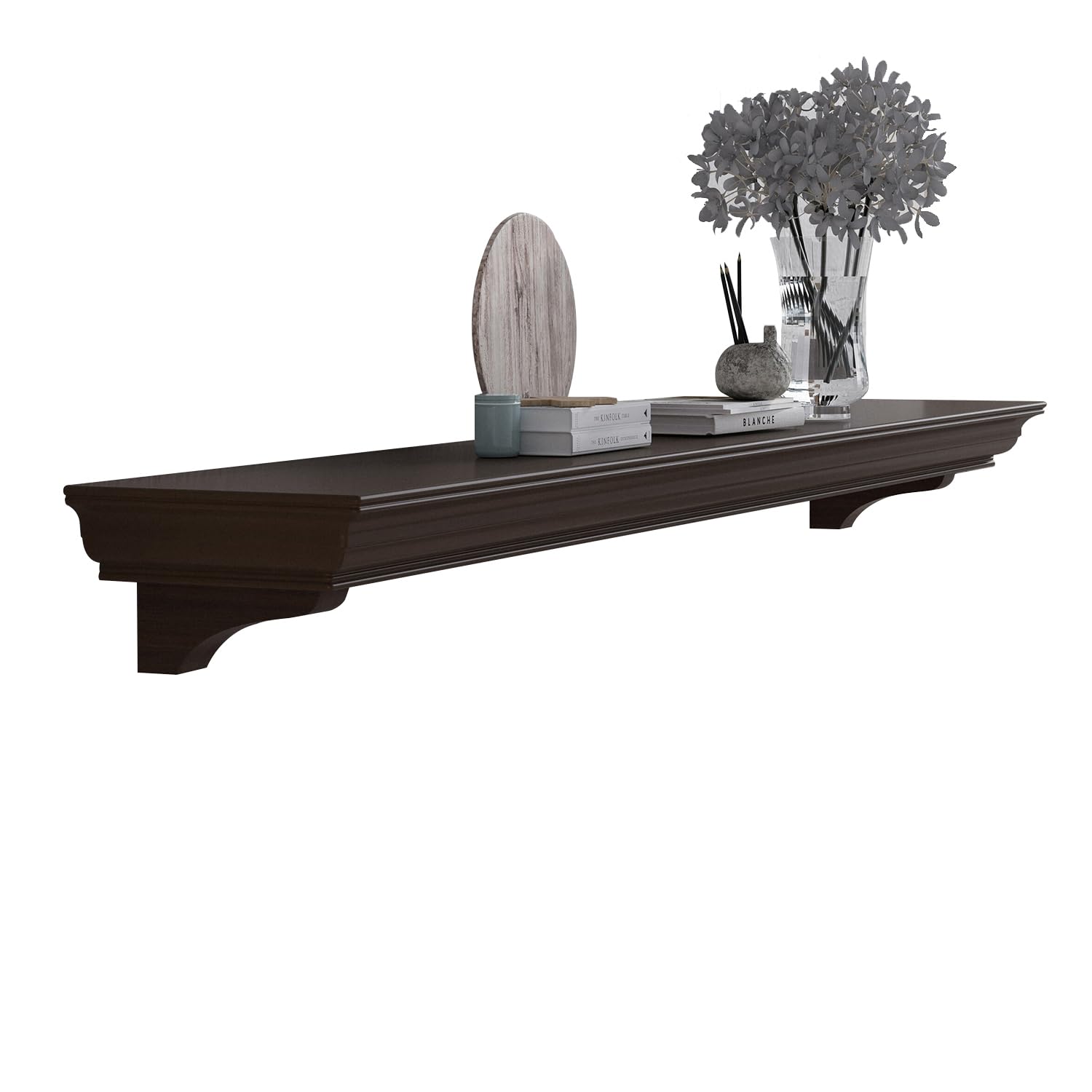 Photo 1 of (please see all images) Fireplace Mantel with Invisible Heavy Duty Wood Bracket