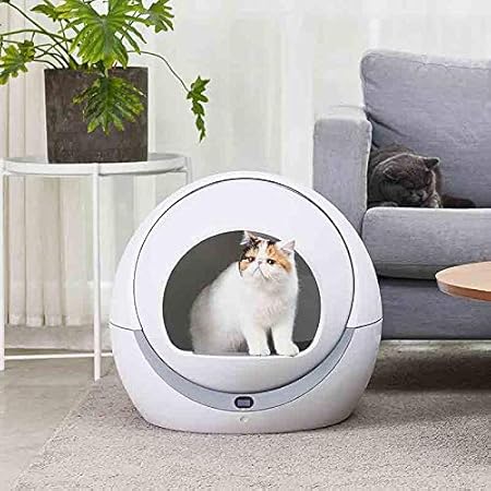 Indoor Automatische Katzen Sandbox Kitten Robot Litter Box Geschlossen Fach Wc Induction Rotary Ausbildung Abnehmbare Bedpan Intelligente Selbstreinig Katzenklo Amazon De Kuche Haushalt