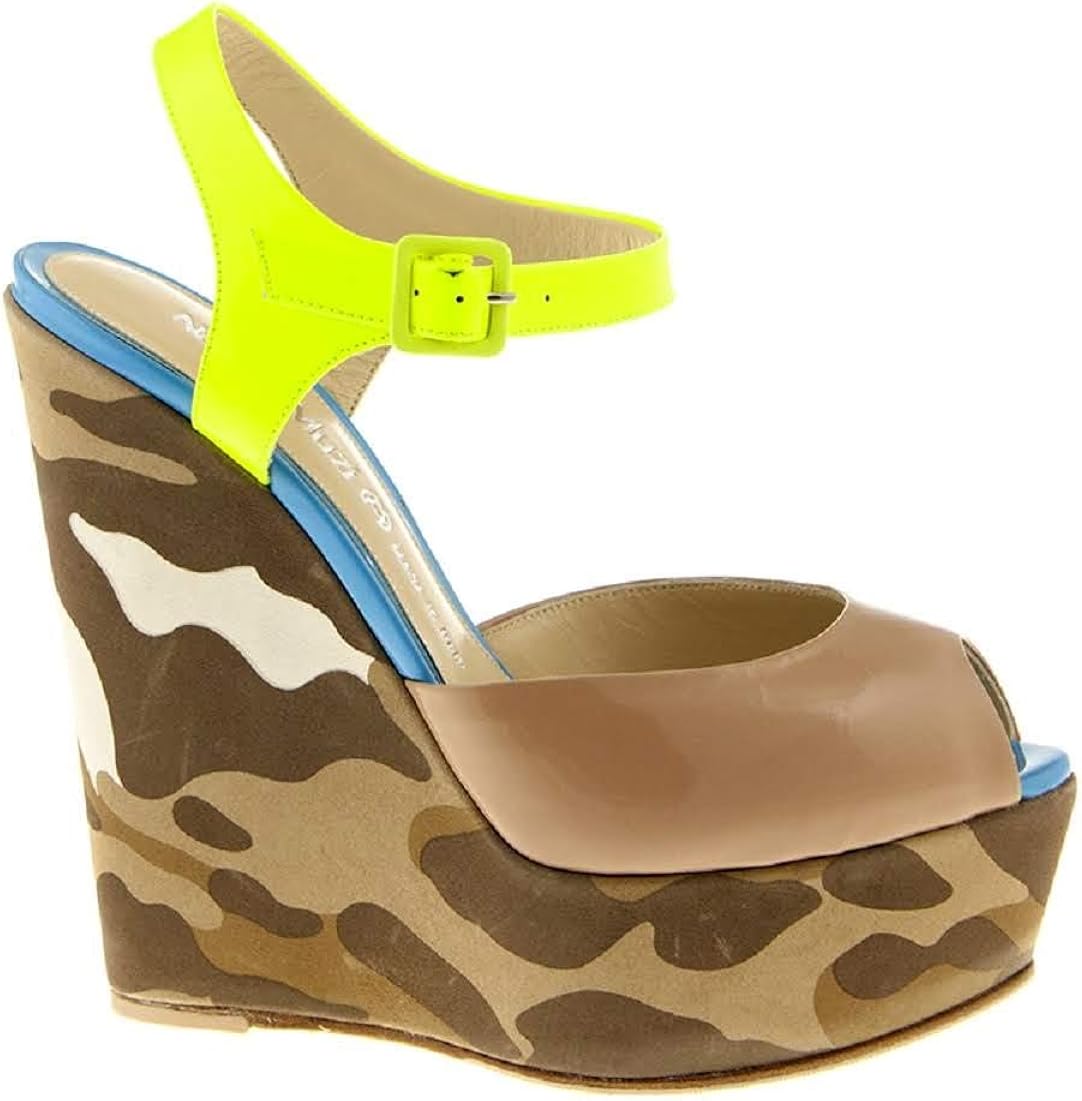 multi colored heels amazon