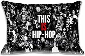 Designs of Pillow Cases with This is Hip Hop - Music Custom Zippered Throw Cushion Covers New Arrival Custom Pillowcase