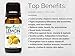 BioFinest Lemon Oil - 100% Pure Lemon Essential Oil - Therapeutic Grade - Italy Premium Quality - Best For Aromatherapy & Cleanser, Air Freshener & Purefier - FREE Glass Dropper - 100ml