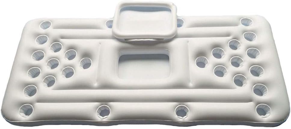 HighlifeS Inflatable Serving Bars Ice Buffet, Beer Table Cup Hole Floating Row Water Table Tennis Table Entertainme
