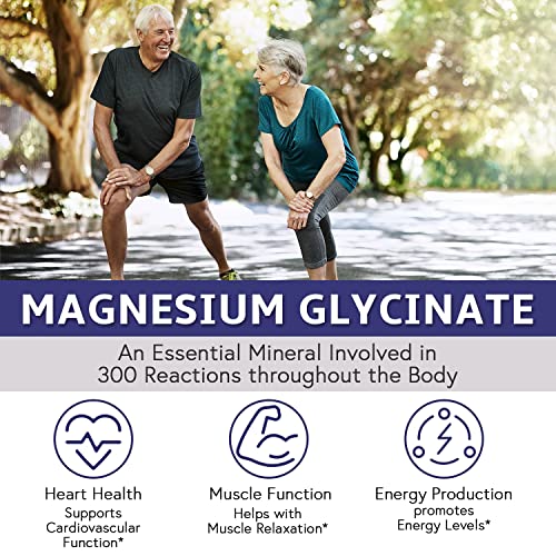 Elixeed Magnesium Glycinate, 300 mg of Elemental Magnesium, Chelated & NonBuffered, Maximum