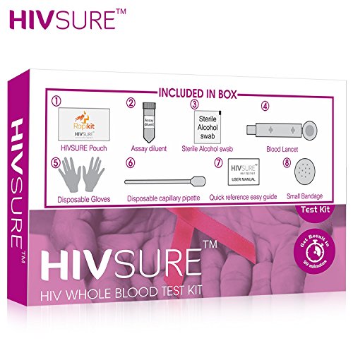 Dr Trust Hiv Sure - Easy To Use Blood Test Kit - Ce And Fda Approved