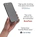 totallee iPhone 8 Plus Case, Thinnest Cover Premium Ultra Thin Light Slim Minimal Anti-Scratch Protective - for Apple iPhone 8 Plus The Scarf (Matte Black)