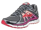 Brooks Women's 'Adrenaline GTS 17' Running Shoe (10M, Anthracite/Festival Fuchsia/Bittersweet)