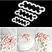 KOOTIPS The Perfect Rose Ever Cutter / Cake Decorating Gumpaste Flowers Rose Ever Cutter Cookie Cutters Set of 3