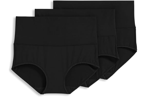 Jockey Women's Shapewear Skimmies 360° Tummy Smoothing Brief - 3 Pack