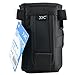 JJC DLP-3 Deluxe Lens Pouch for Lenses with diameter and height below 80 x 170mm - Canon EF 100-300mm EF 75-300mm EF 135mm EF 24-70mm Nikon Nikkor 70-300mm Sony E 75-300MM