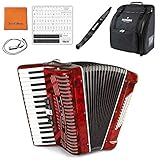 Hohner Accordions 1305-RED 72 Bass Entry Level