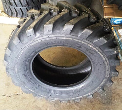 Set of Four (4) 12-16.5 Skid Steer Loader Tire, 10 PLY, NHS