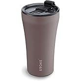 Sttoke Leakproof Lid Shatterproof Tumbler, Willow Grey, 6.1-inch Height, 12 oz.