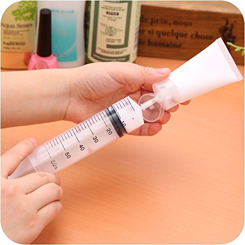 20PCS Empty Refillable Translucent Frosted Plastic Travel Cosmetic Make up Soft Tubes Container Bottle with Flip Cap Shower Lotion Cleanser Packing Sample Bottles (50ML)