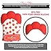 BabyBliss Teething Mittens (2 pcs) | Self-Soothing Unisex Teether Toys | Hypoallergenic Teething Glove for Boys and Girls | BPA-Free, Food-Grade Silicone Mitt | Baby Shower Gift