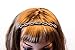 Yeshan Set of 3 pcs Fashion Rhinestone and Crystal Decor Handmade Plastic Headband,no Slip Wave Hairband for girls