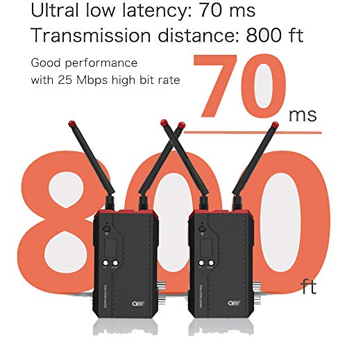 CVW Swift 800Pro Wireless Video Transmission System Set HDMI SDI HD