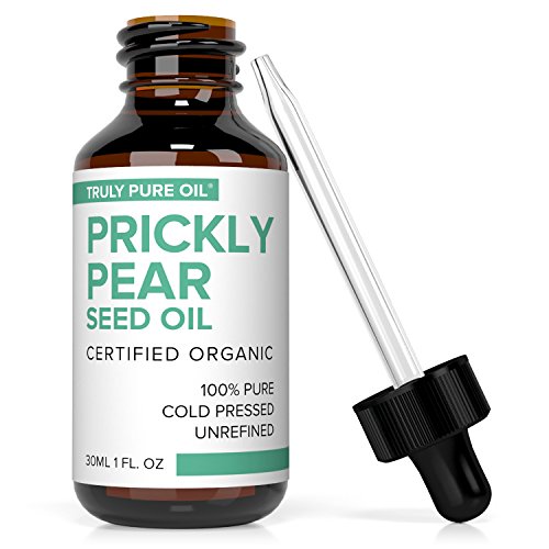 TRULY PURE OIL Moroccan Prickly Pear Seed Oil (Barbary Fig Seed Oil, Cactus Oil) 100% Pure Certified Organic (EcoCert, USDA) Most Powerful Anti Aging Moisturizer (1 Oz / 30ml) TRULY PURE OIL Moroccan Prickly Pear Seed Oil (Barbary Fig Seed Oil, Cactus Oil) 100% Pure Certified Organic (EcoCert, USDA) Most Powerful Anti Aging Moisturizer (1 Oz / 30ml)