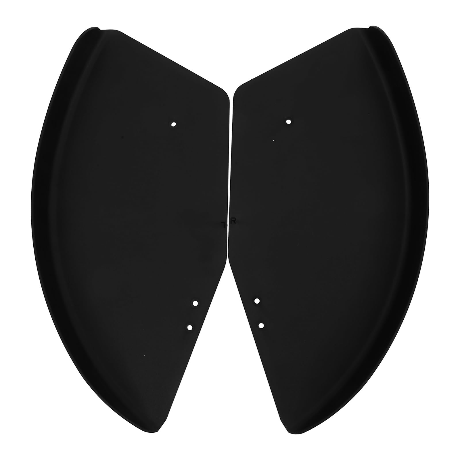 Photo 1 of Beavorty 1 Pair Wheelchair Guard Wheel Chairs Skirt Guard Replacement Wheelchair Side Wind Guard Lightweight Wheelchair Side Guard Replacement Side Guard Baffle Plastic Side Guard Abs