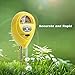 XRS Soil pH Meter Kit 3-in-1 Moisture Meter Soil Test Kit pH Soil Tester Water Meter for Indoor Plants Outdoor Soil Moisture Meter No Battery Neededthumb 1