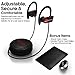 SENSO Bluetooth Wireless Headphones, Best Sports Earphones w/Mic IPX7 Waterproof HD Stereo Sweatproof Earbuds for Gym Running Workout 8 Hour Battery Noise Cancelling Headsets Hifi Cordless Headphonesthumb 1
