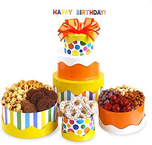 California Delicious Birthday Celebration Tower