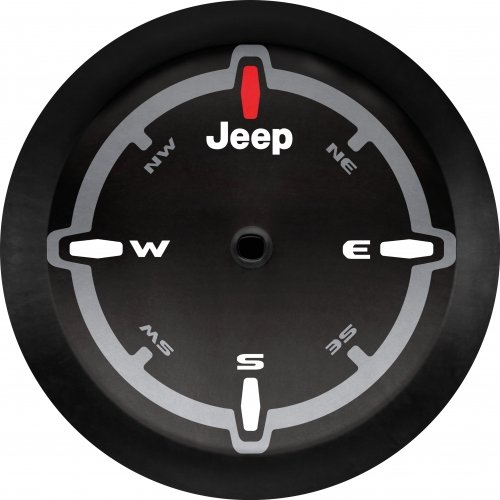 Mopar 82215446 Compass Logo Cloth Spare Tire Cover Jeep Wrangler