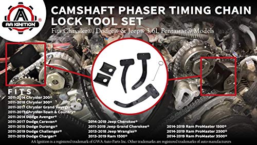 2 Camshaft+Phaser+Timing+Chain+Lock