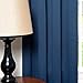 Best Home Fashion Thermal Insulated Blackout Curtains - Antique Bronze Grommet Top - Navy - 52