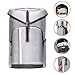 SEEHONOR Insulated Cooler Backpack Leakproof Soft Cooler Bag Lightweight Backpack Cooler with Bottle Opener for Lunch Picnic Hiking Camping Beach Fishing Travel Trips Silver, 30Cansthumb 3