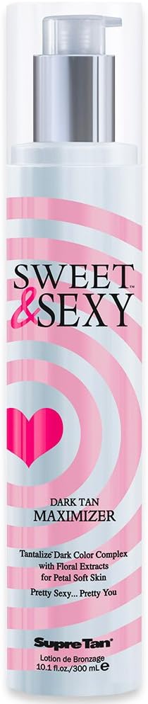 Sweet & Sexy Dark Tan Maximizer Tanning Lotion 10.1 Ounce