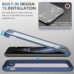Miracase Case with Built-in Glass Screen